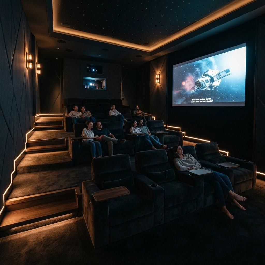 Private Screening Room — Home Theater